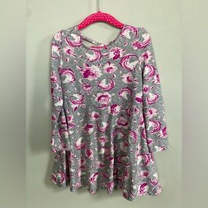 2/$10 Epic Threads Long Sleeve Unicorn Dress